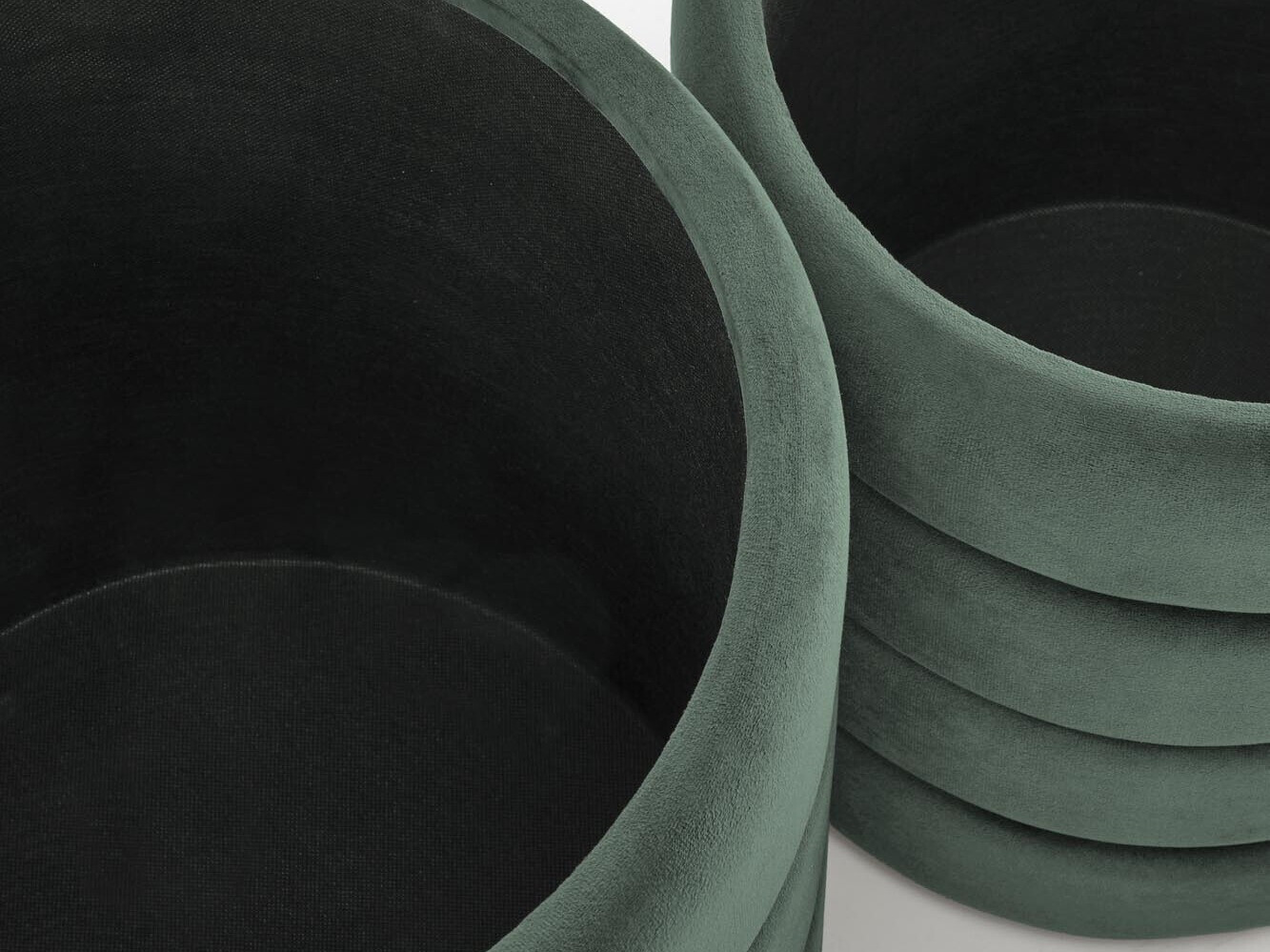 Pufų komplektas Houston 1780 (Žalia)