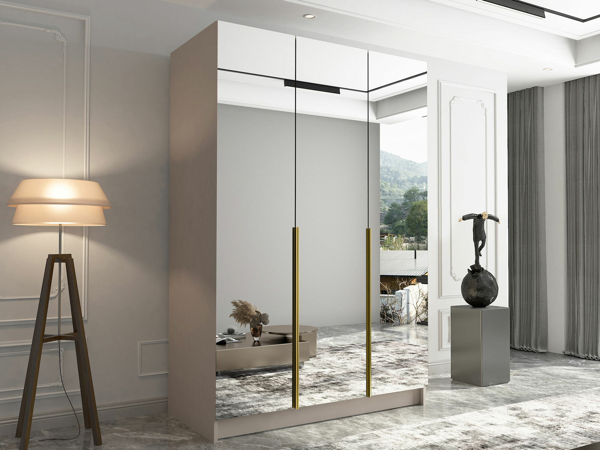 Spinta Closico Decoron III (Kašmyras + Auksinė)