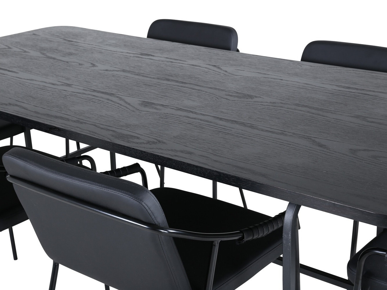 Valgomojo komplektas Dallas 2797 (Juoda)