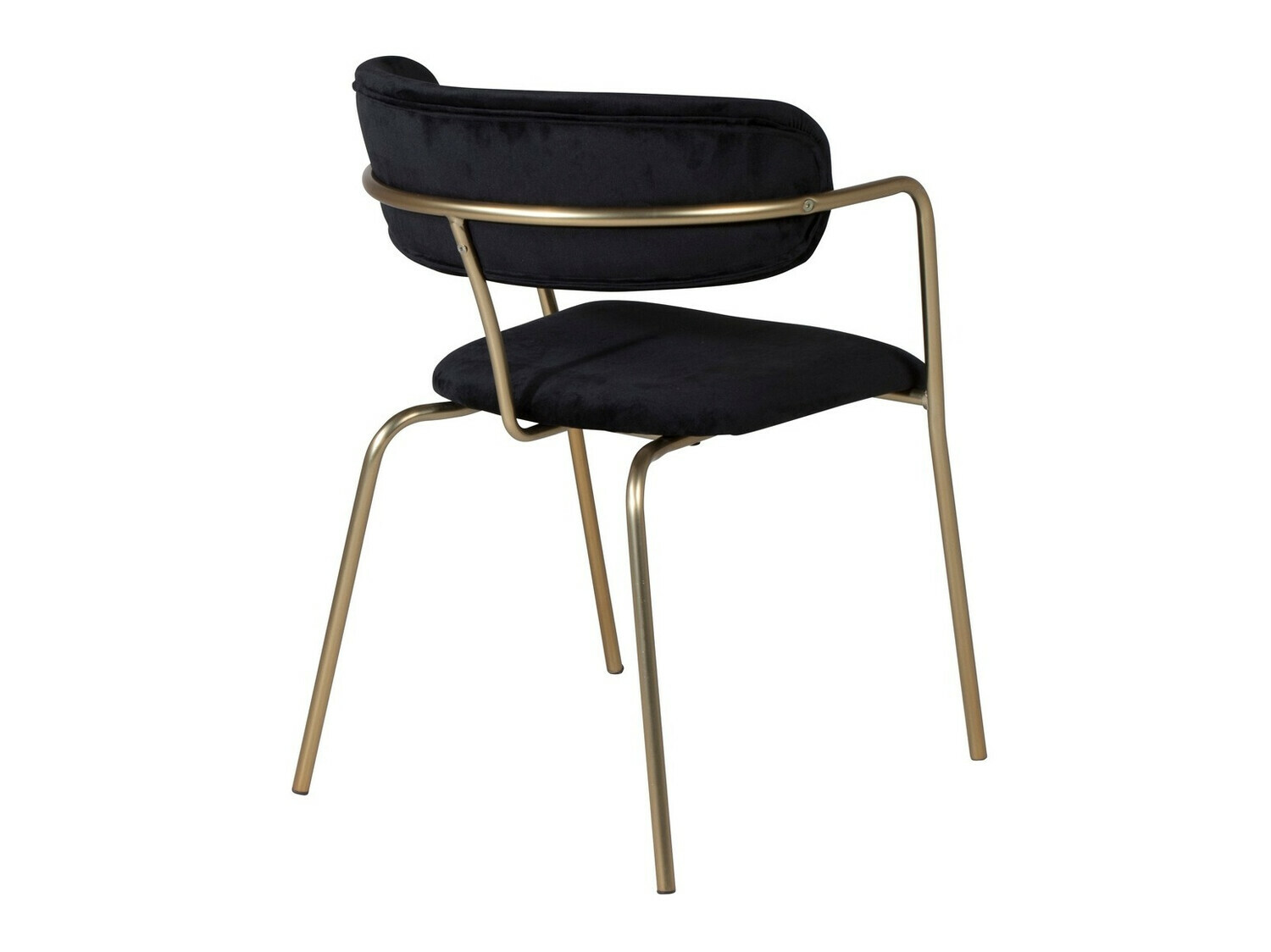 Kėdė Dallas 108 (Juoda + Žalvaris)