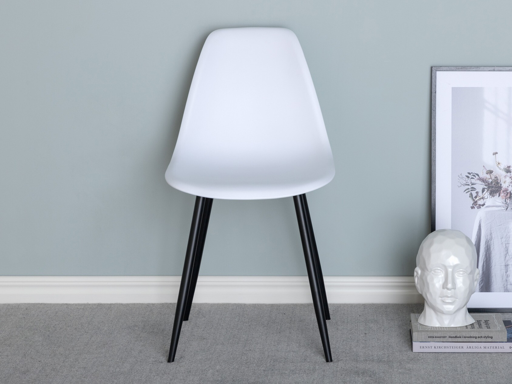 Kėdė Dallas 198 (Balta + Juoda)