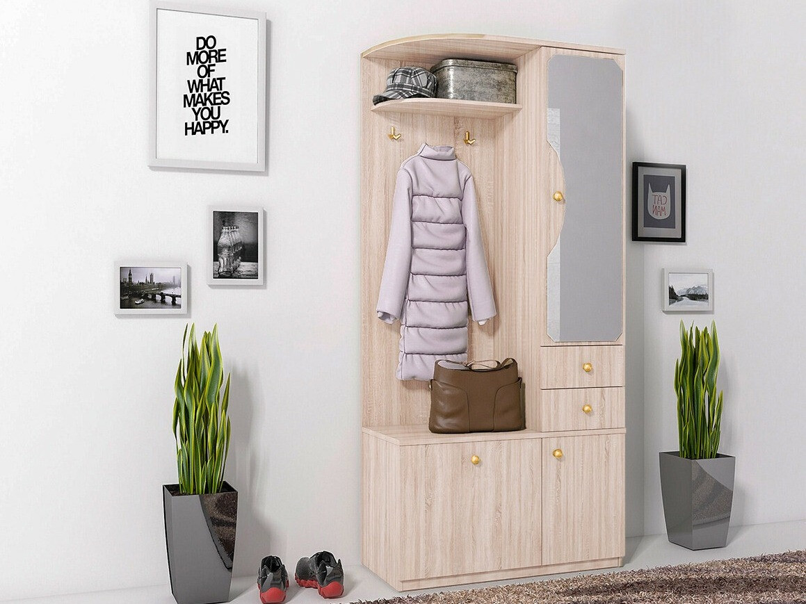 Prieškambario komplektas Murrieta 116 (Sonomos ąžuolas)