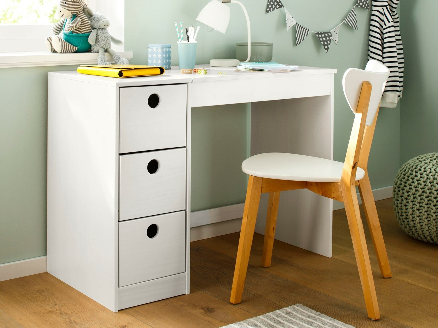 Darbo stalas Ruvfiva 114 (Balta)