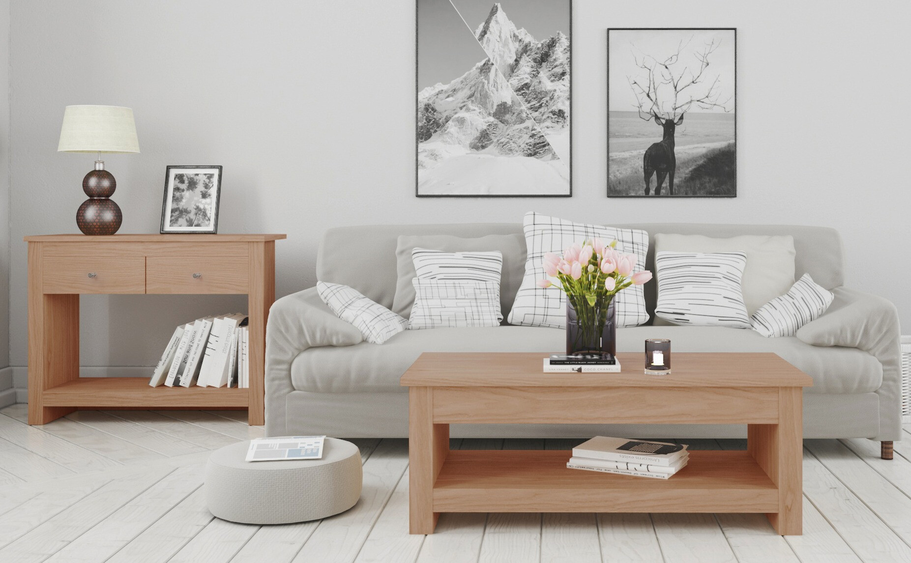 Konsolė Denton 1430 (Ąžuolas)