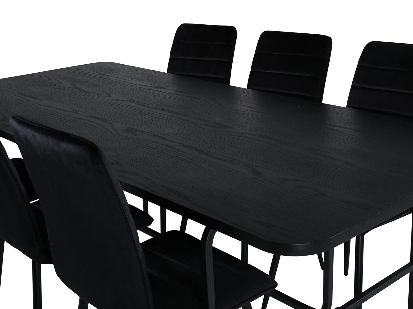 Valgomojo komplektas Dallas 2768 (Juoda)