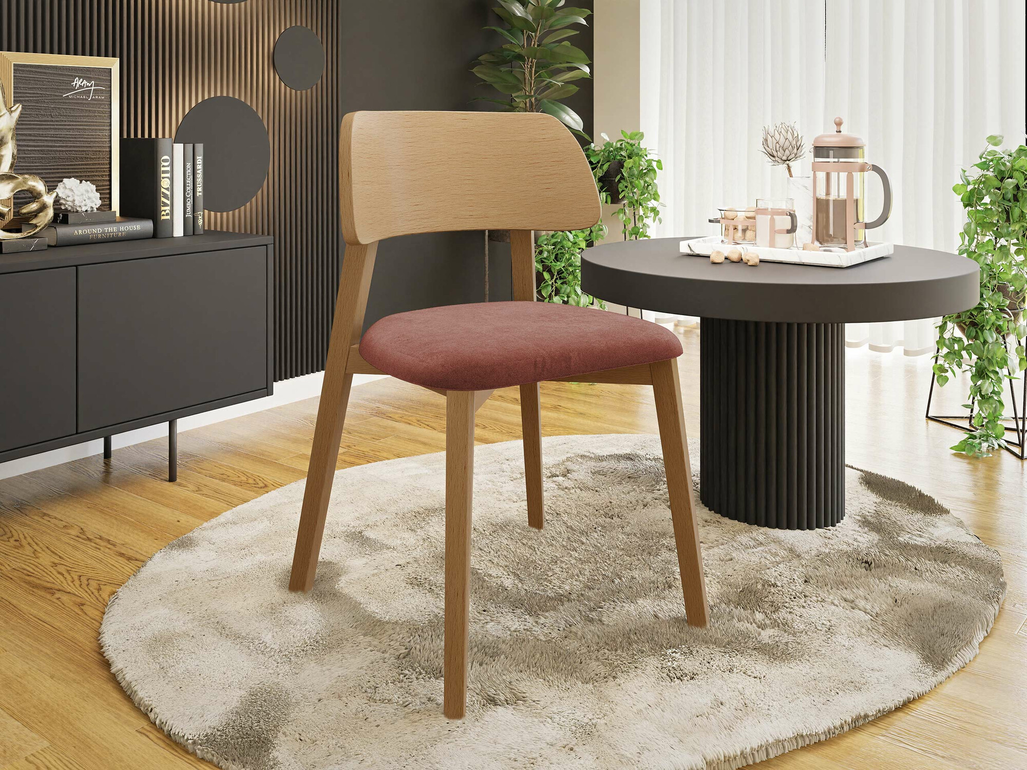 Kėdė Jackson 112 (Šviesus medis)