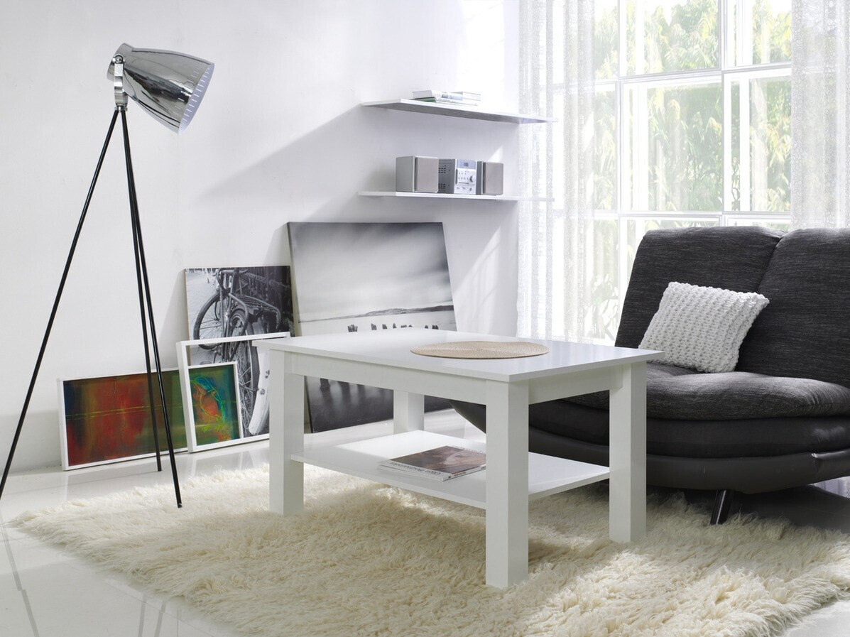 Žurnalinis staliukas Murrieta 114 (Balta)