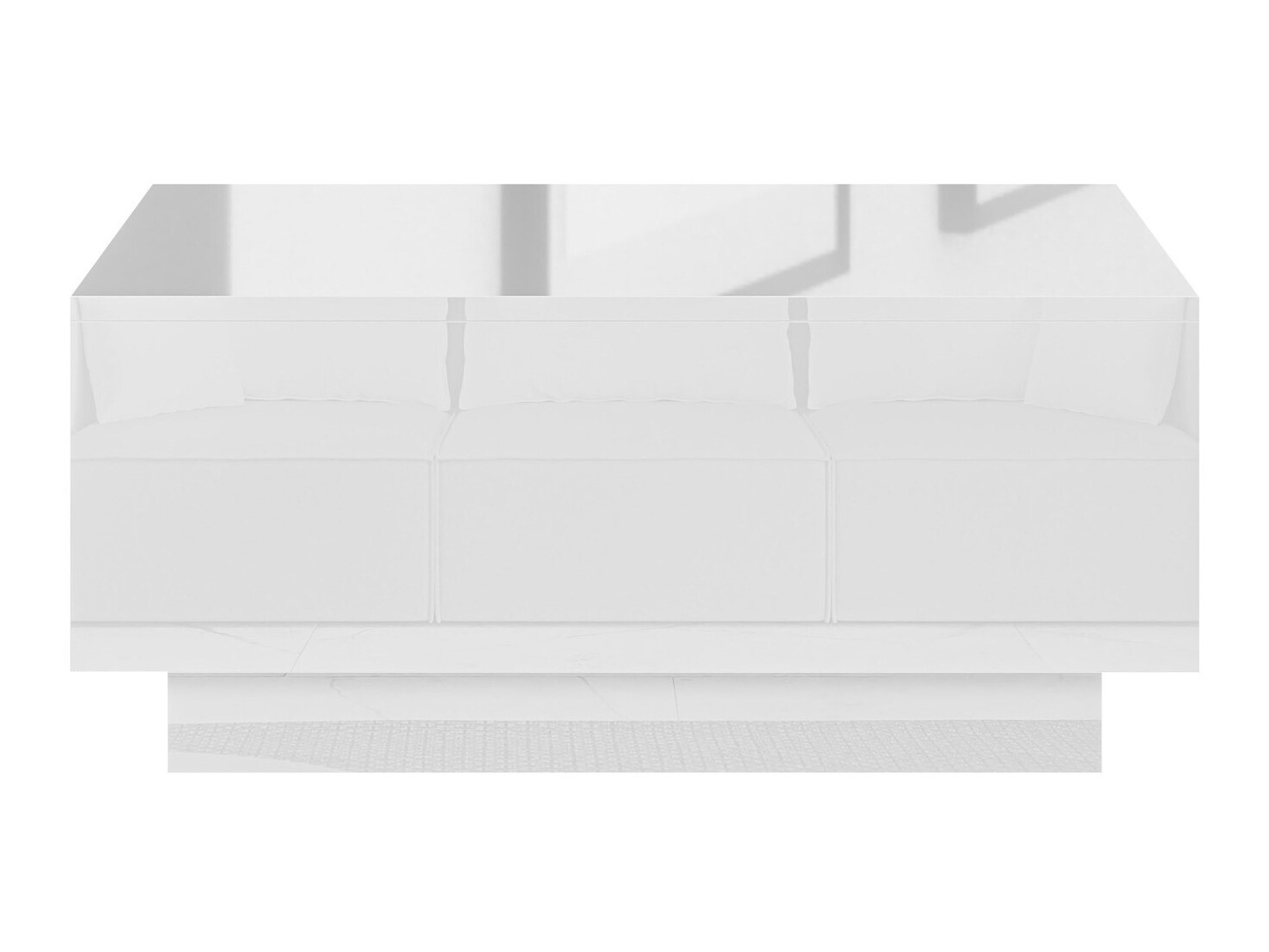 Žurnalinis staliukas Goodyear 134 (Blizgi balta)