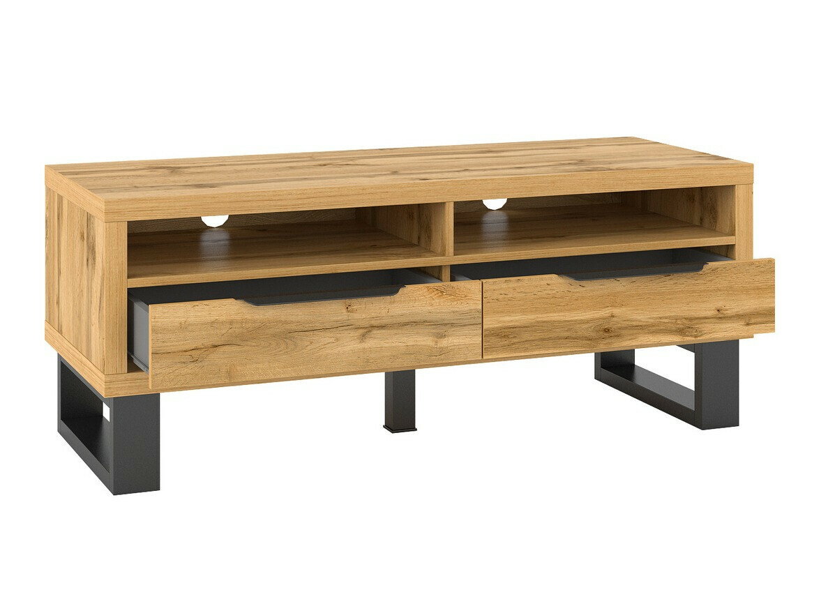 TV staliukas Avicavu 100 (Votan ąžuolas + Juoda)