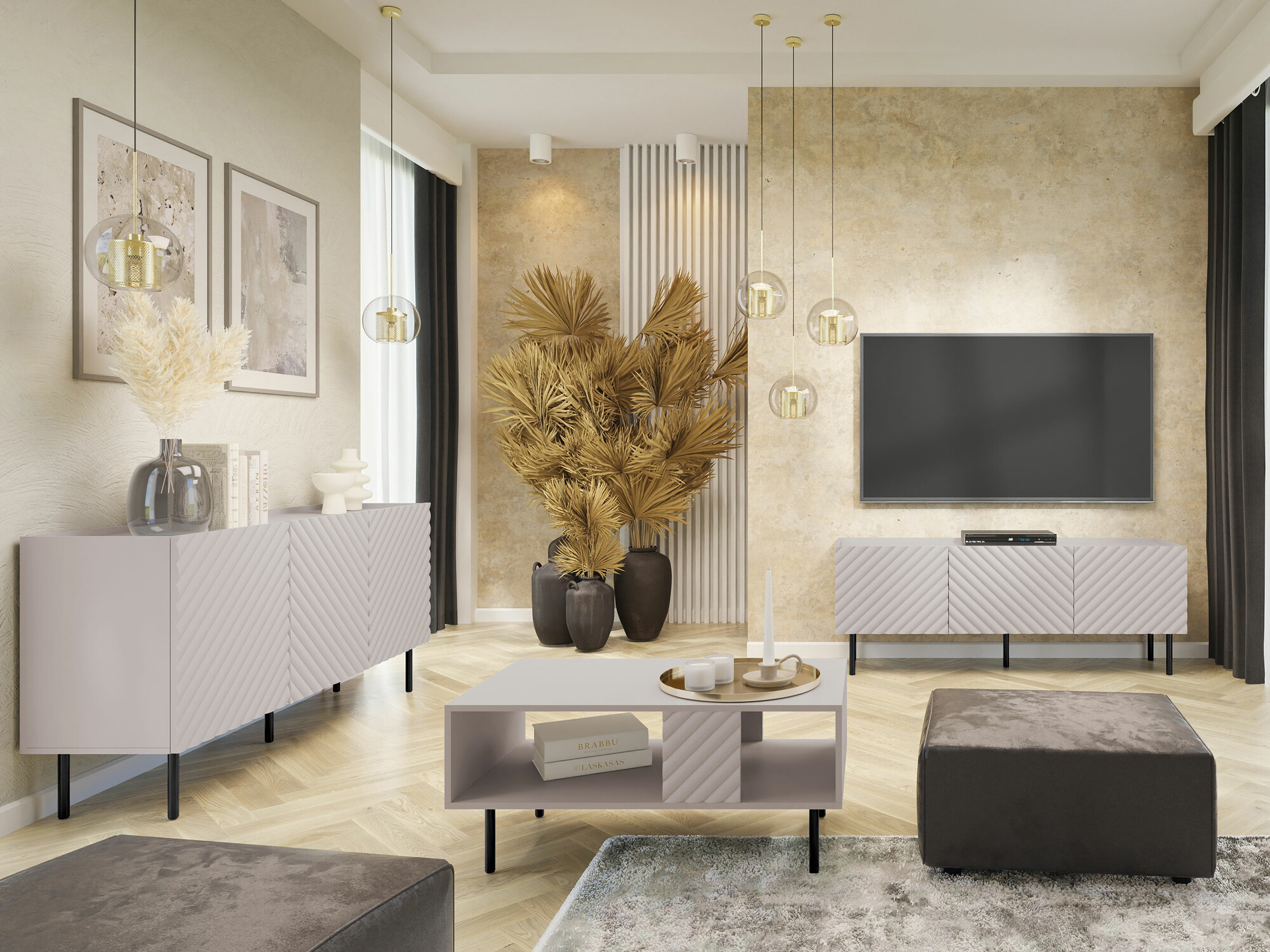 Svetainės komplektas Mortali 108 (Kašmyras)