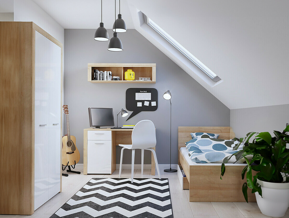 Miegamojo komplektai pritaikyti čiužiniui 90 x 200