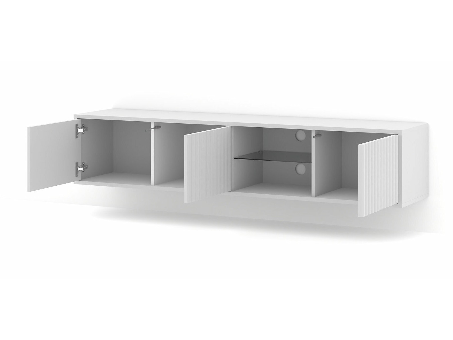 TV staliukas Buffalo 181 (Matinė balta)