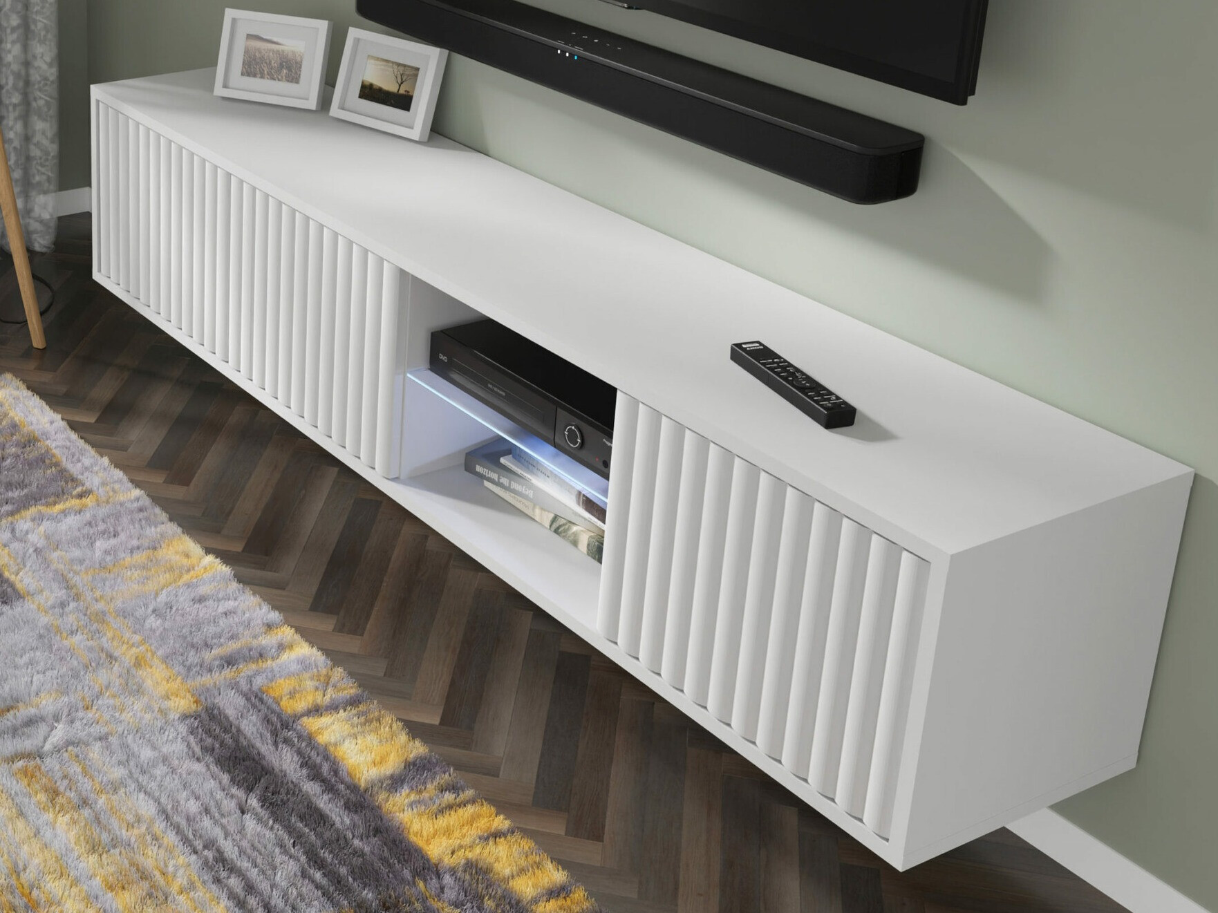 TV staliukas Buffalo 181 (Matinė balta)