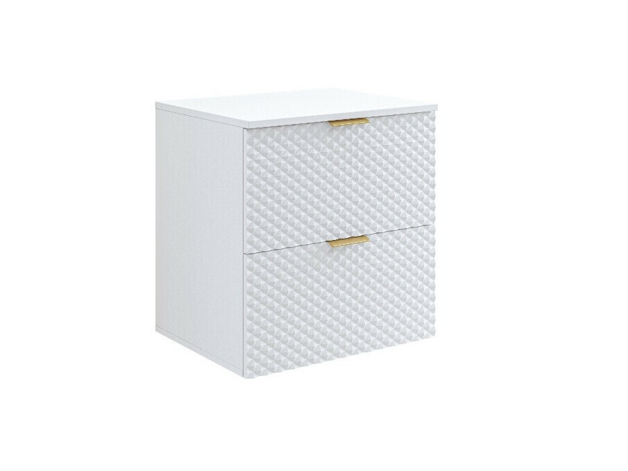 Pakabinama vonios spintelė praustuvui Liretu 106 (Balta)