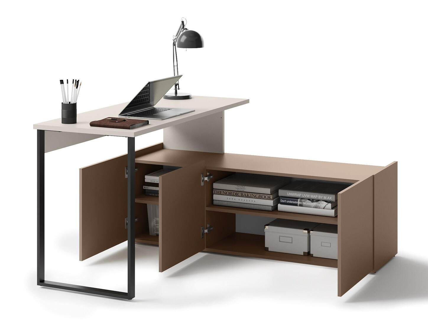 Kampinis darbo stalas Tivseva 109