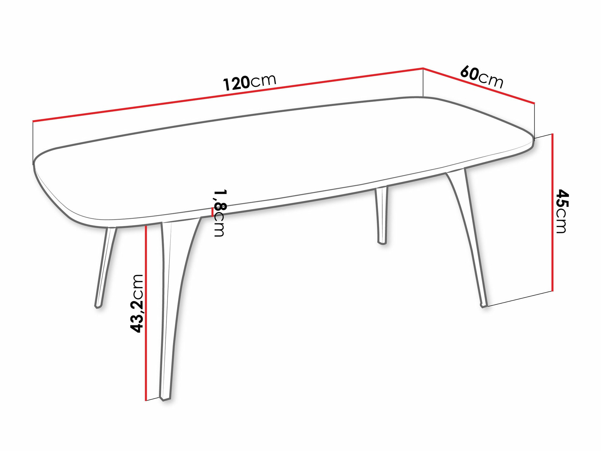 Žurnalinis staliukas Oswego 125 (Baltas marmuras)