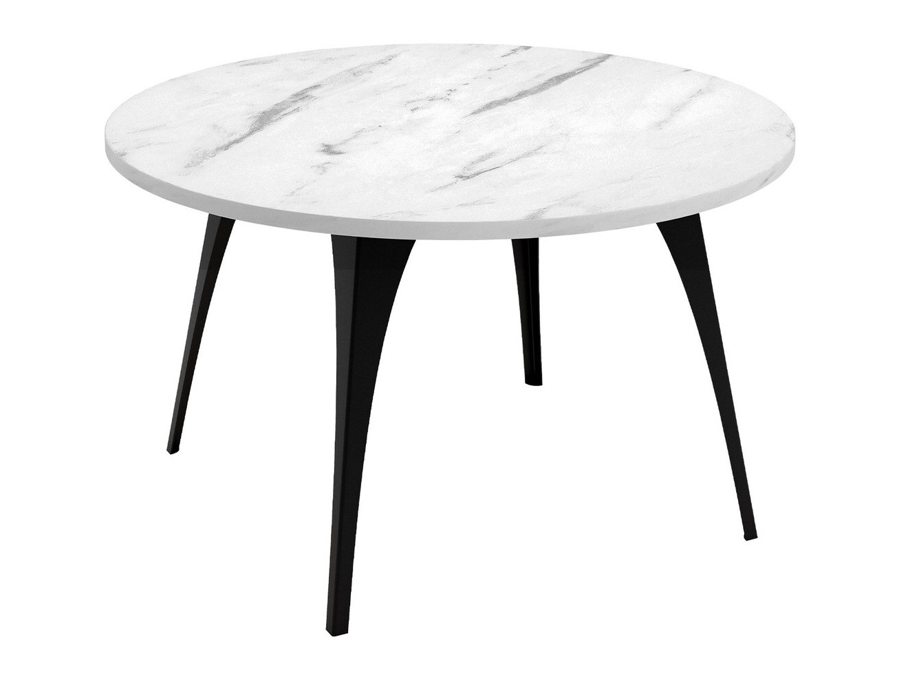 Žurnalinis staliukas Oswego 126 (Baltas marmuras)