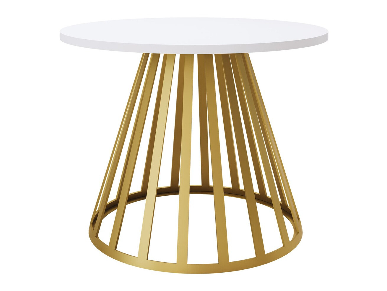 Žurnalinis staliukas Oswego 130 (Balta)