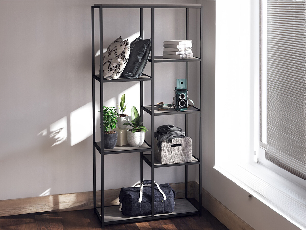 Lentyna Tulsa 558 (Pilkas ąžuolas + Juoda)