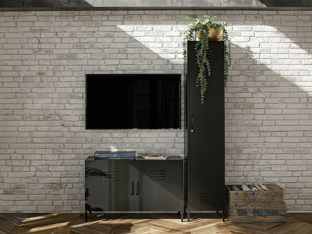 Svetainės komplektas Ophfere 105 (Juoda)