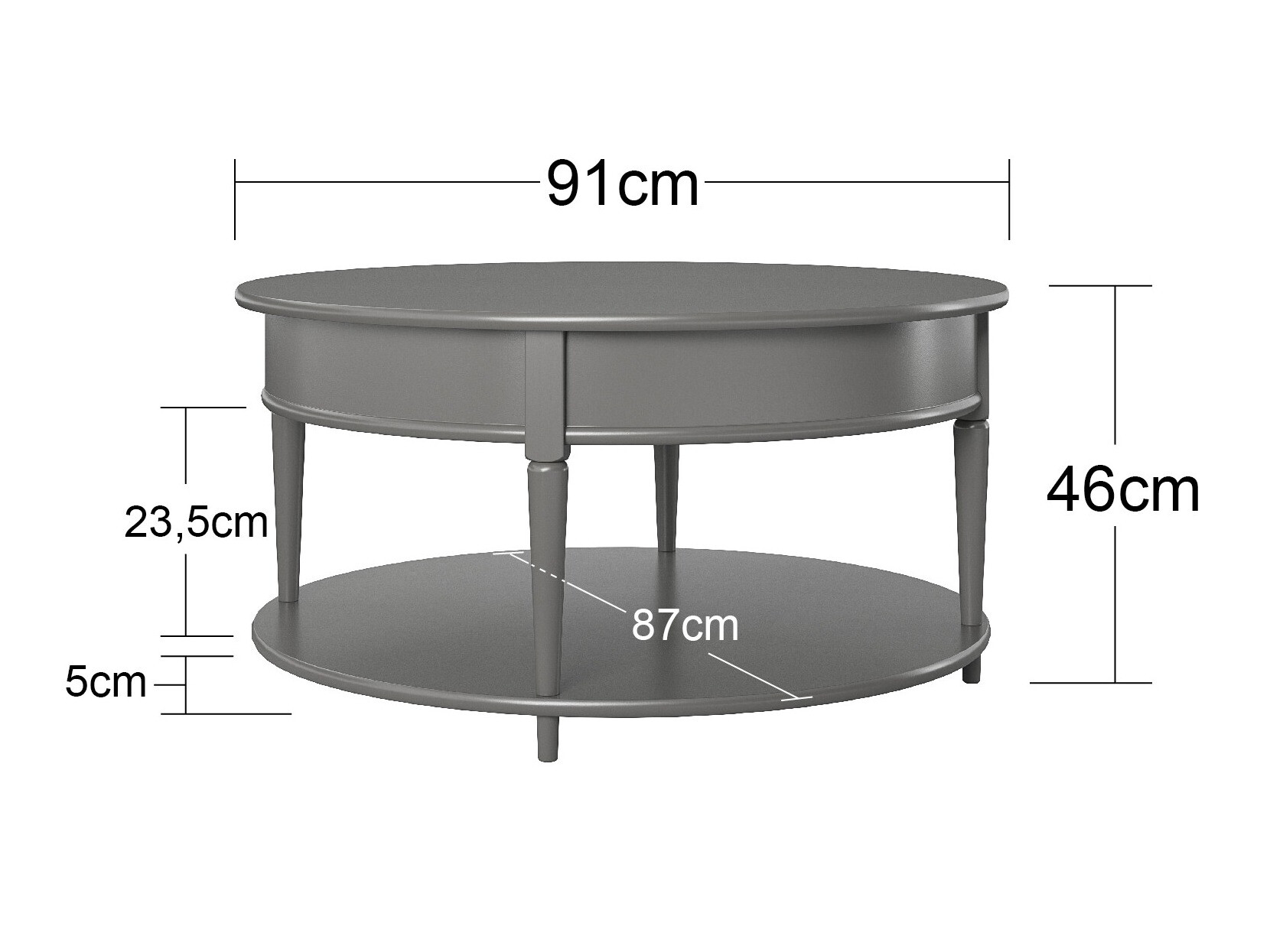 Žurnalinis staliukas Tulsa 668