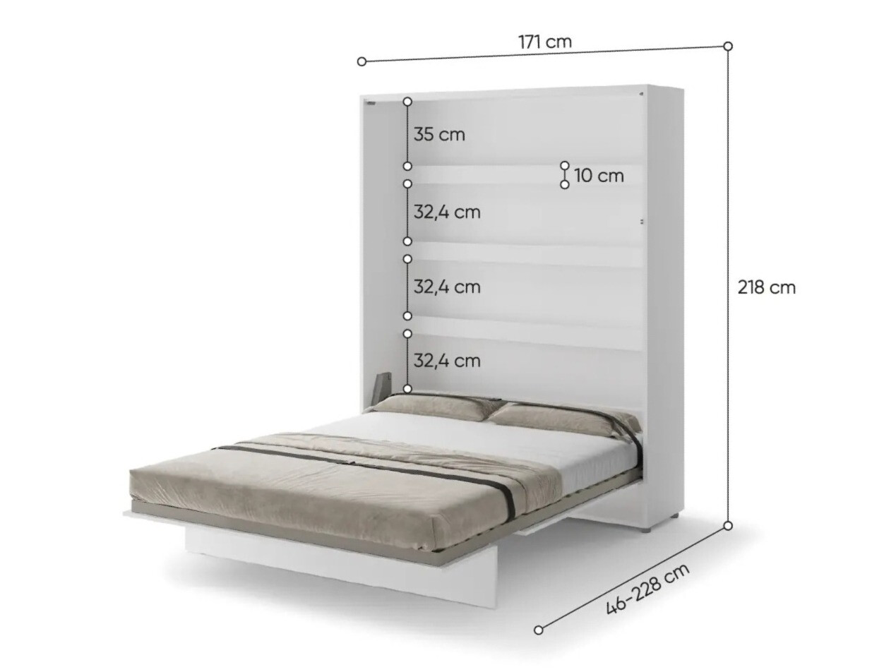 Lova - spinta Concept Pro Lenart Levfere 102 (Balta)