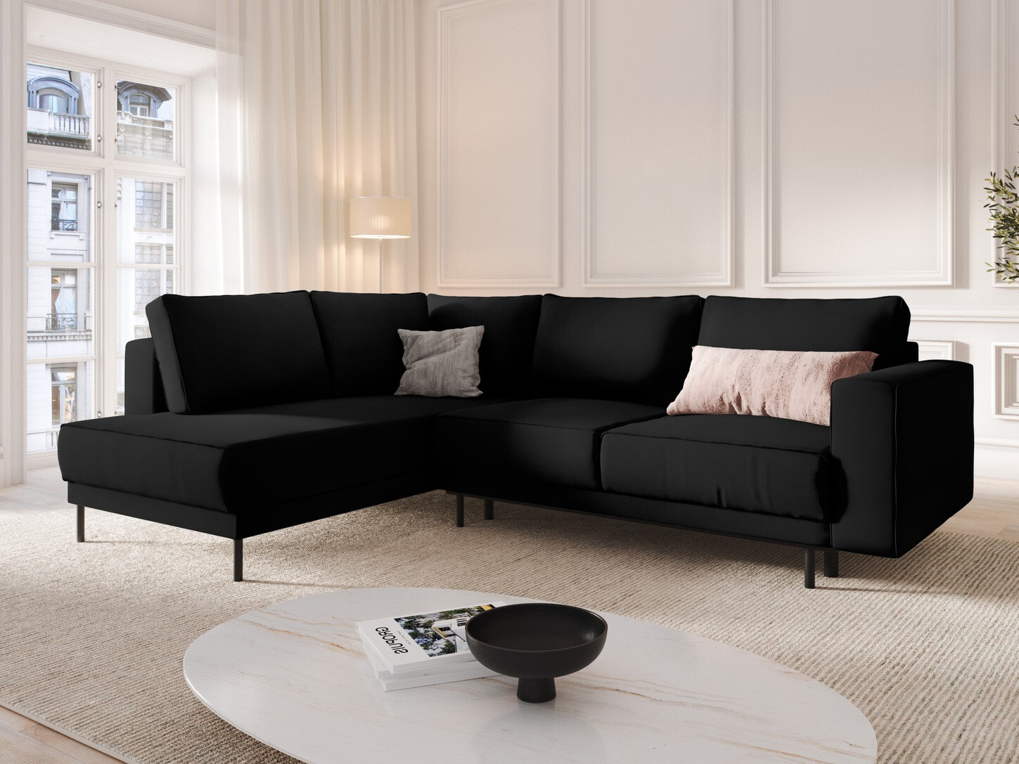 Minkštas kampas Beckley 104 (Bluvel 19)