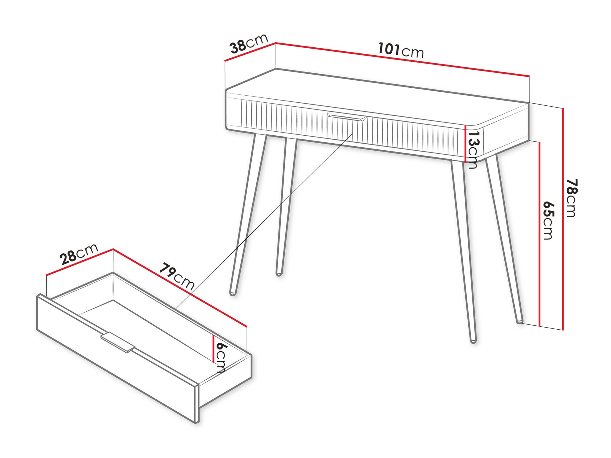 Konsolė Versoe 110 (Smėlinė)