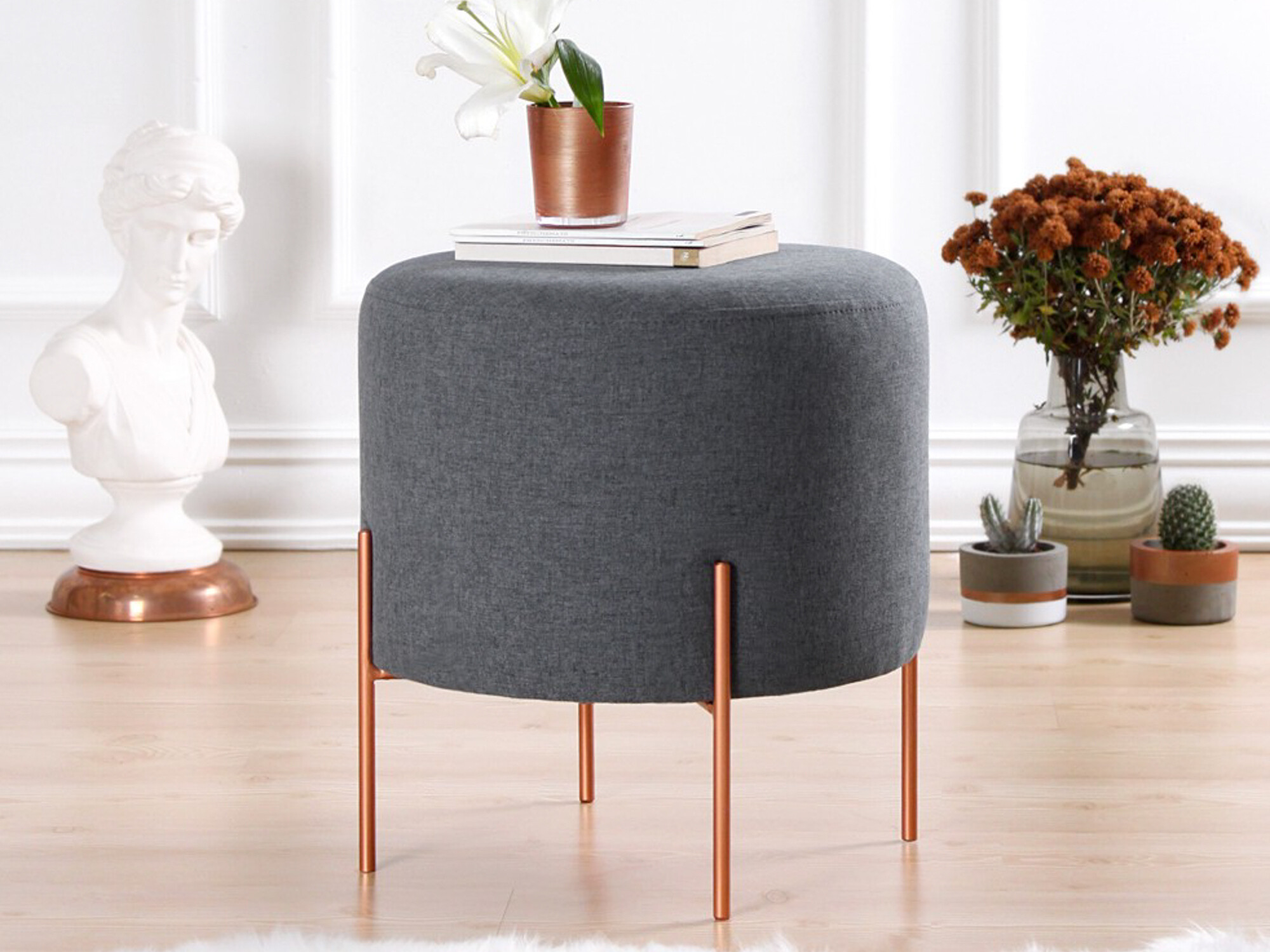 Pufas Altadena 485 (Tamsi pilka)