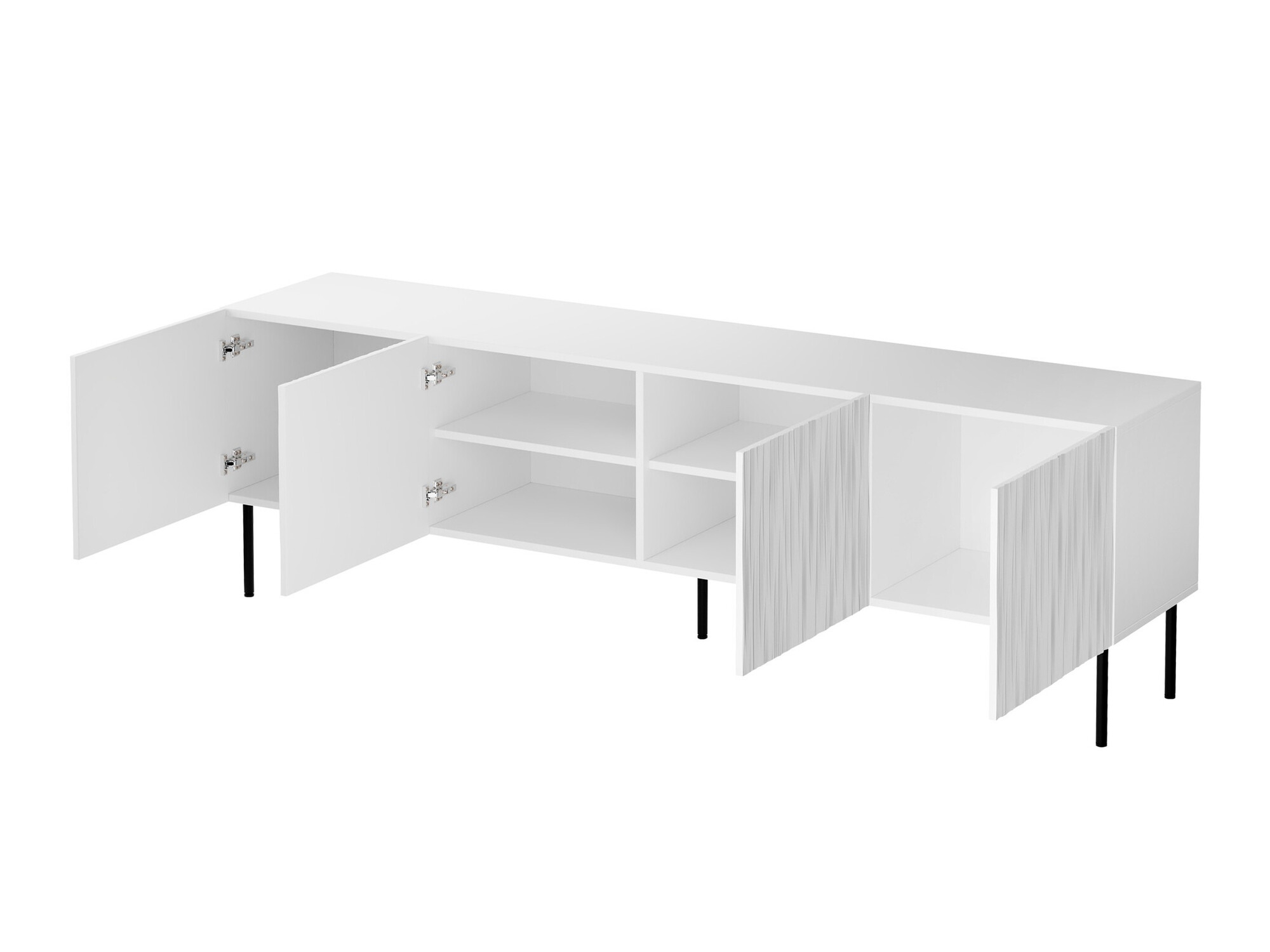 TV staliukas Lorelbo 103 (Votan ąžuolas + Juoda)