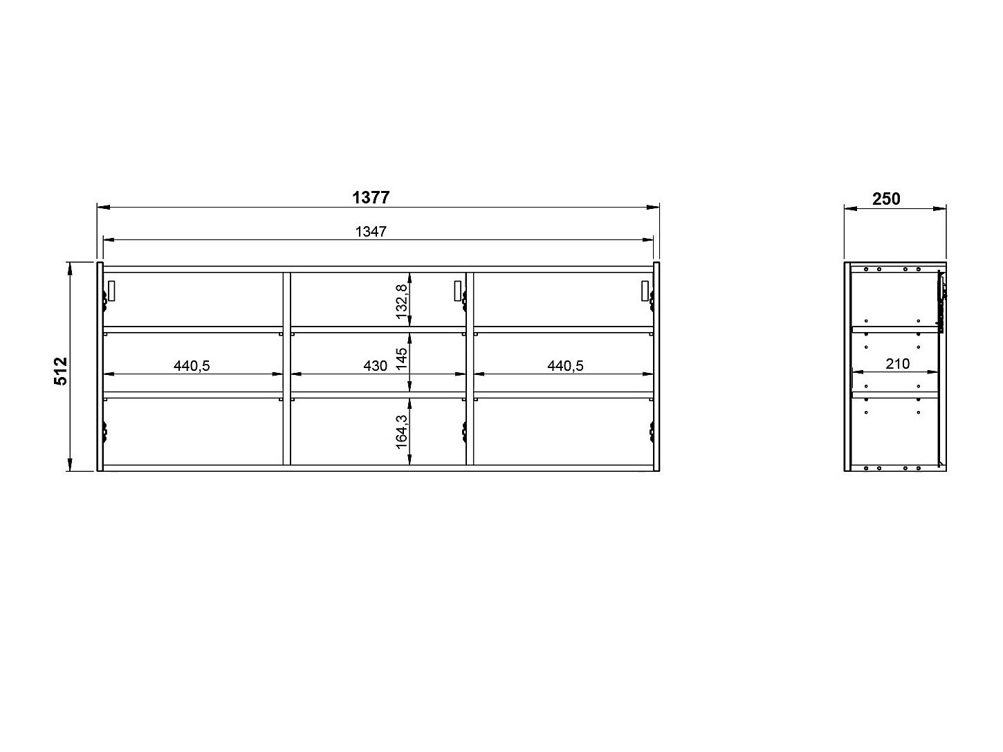Batų lentyna Sacramento 433 (Balta)