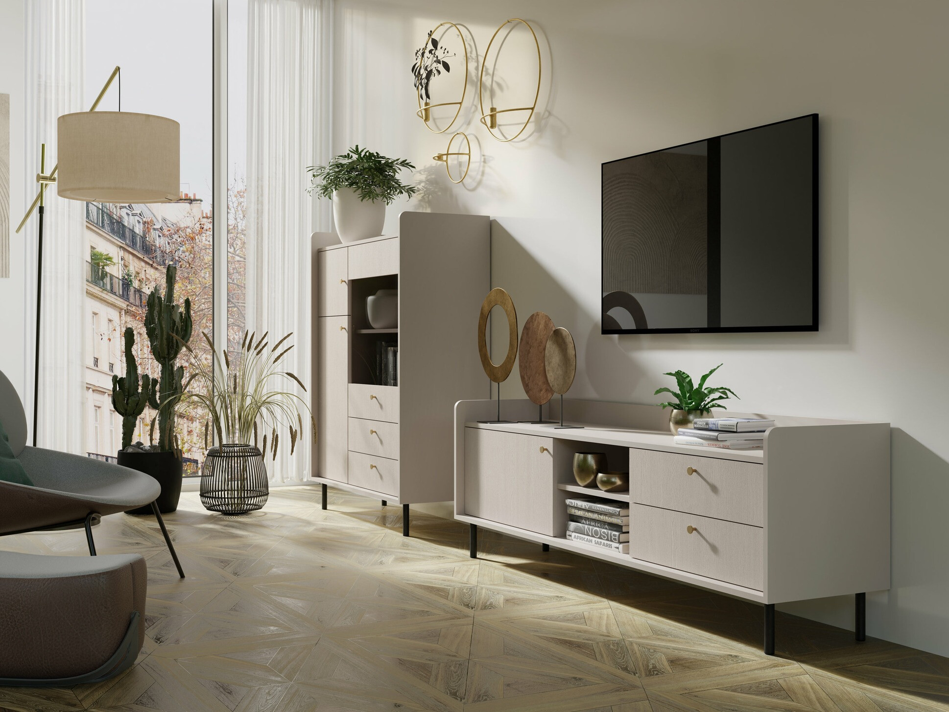 TV staliukas Sorsale 107