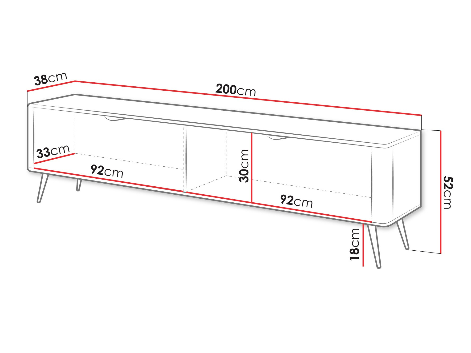 TV staliukas Versoe 105 (Smėlinė)
