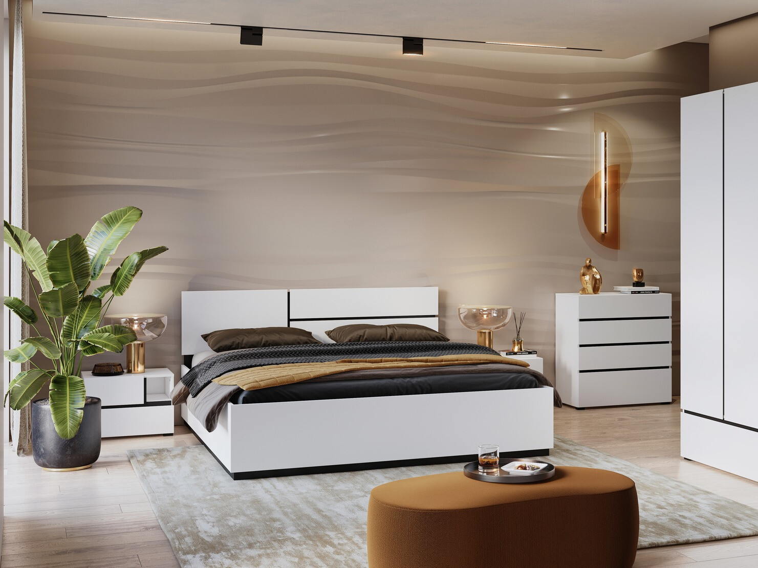 Komoda Alfere 121 (Balta)