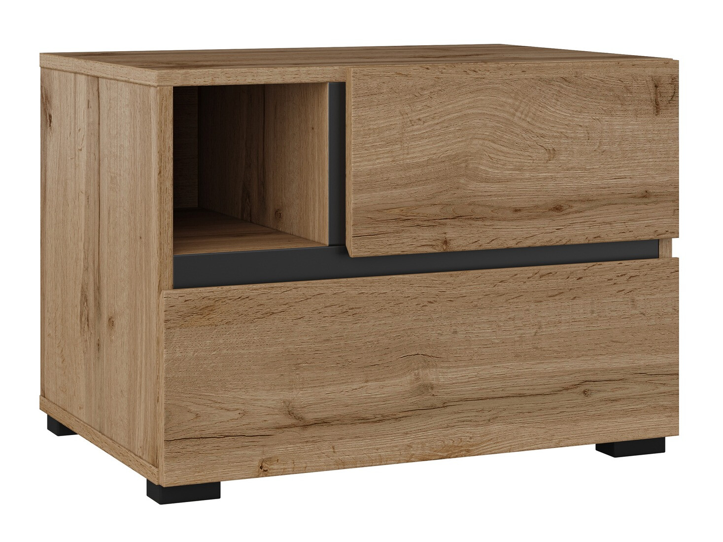 Naktinis staliukas Alfere 120 (Votan ąžuolas)