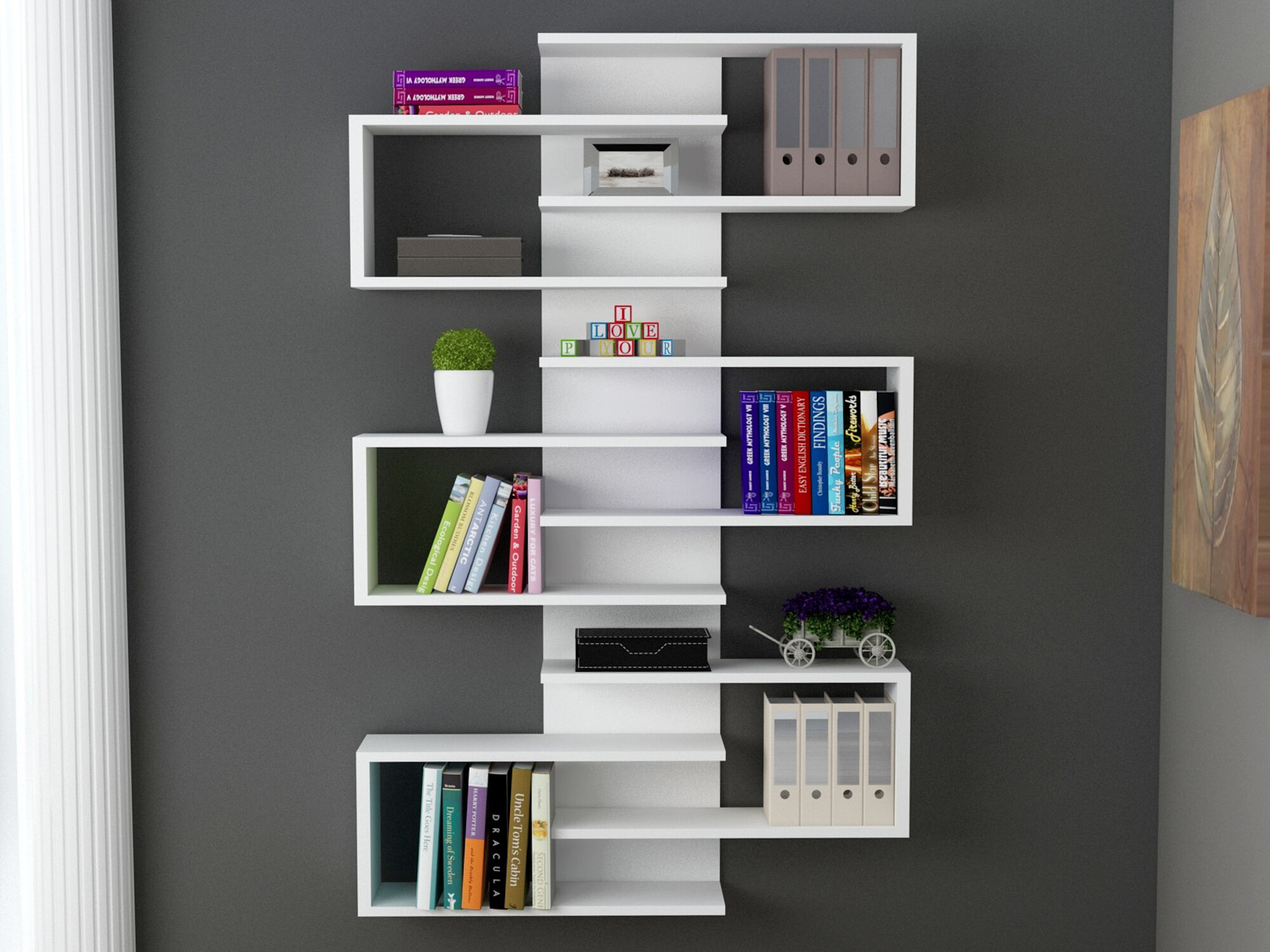 Pakabinama lentyna Kailua 1310 (Balta)