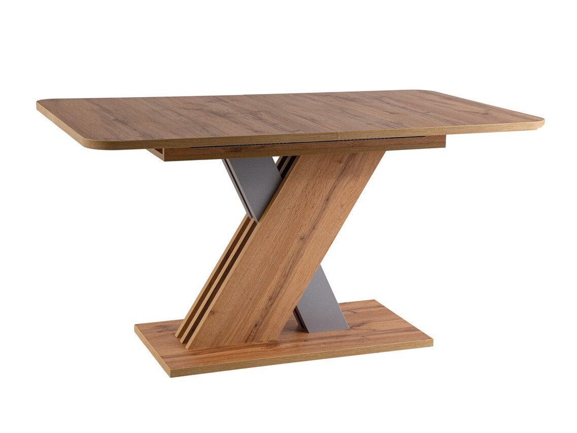 Stalas Detroit 568 (Votan ąžuolas + Pilka)