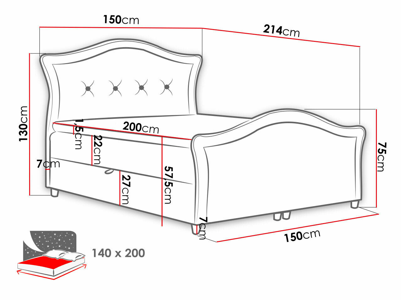 Continental lova Baltimore 136 (Velluto 32)