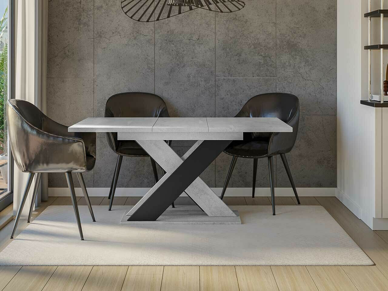 Stalas Goodyear 117 (Pilka + Juoda)