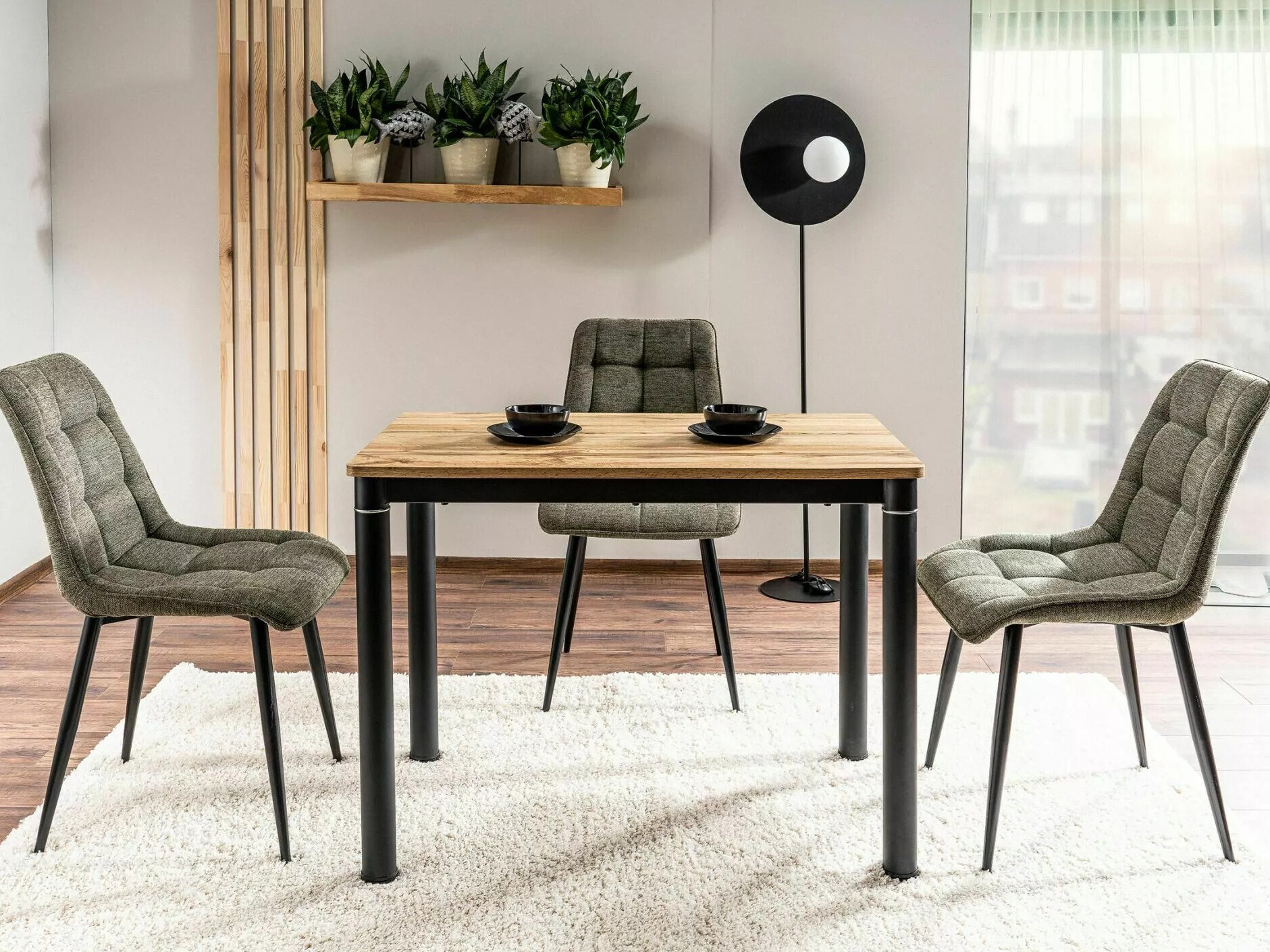 Stalas Detroit 588 (Artisan ąžuolas)