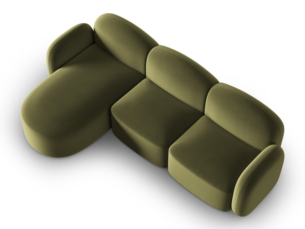 Minkštas kampas Tolmira 104 (Casino Šviesi žalia)