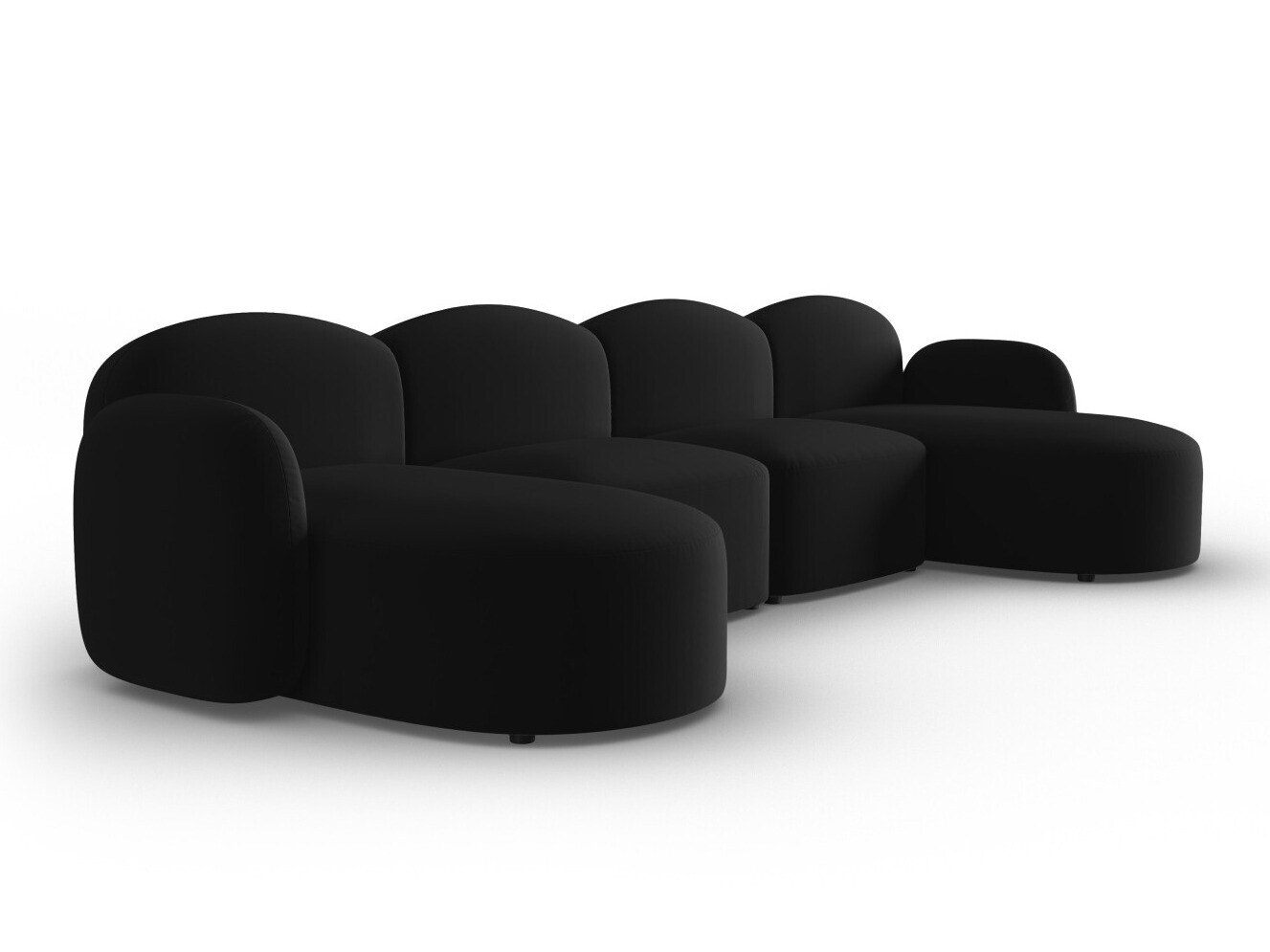 Minkštas kampas Tolmira 105 (Casino Juoda)