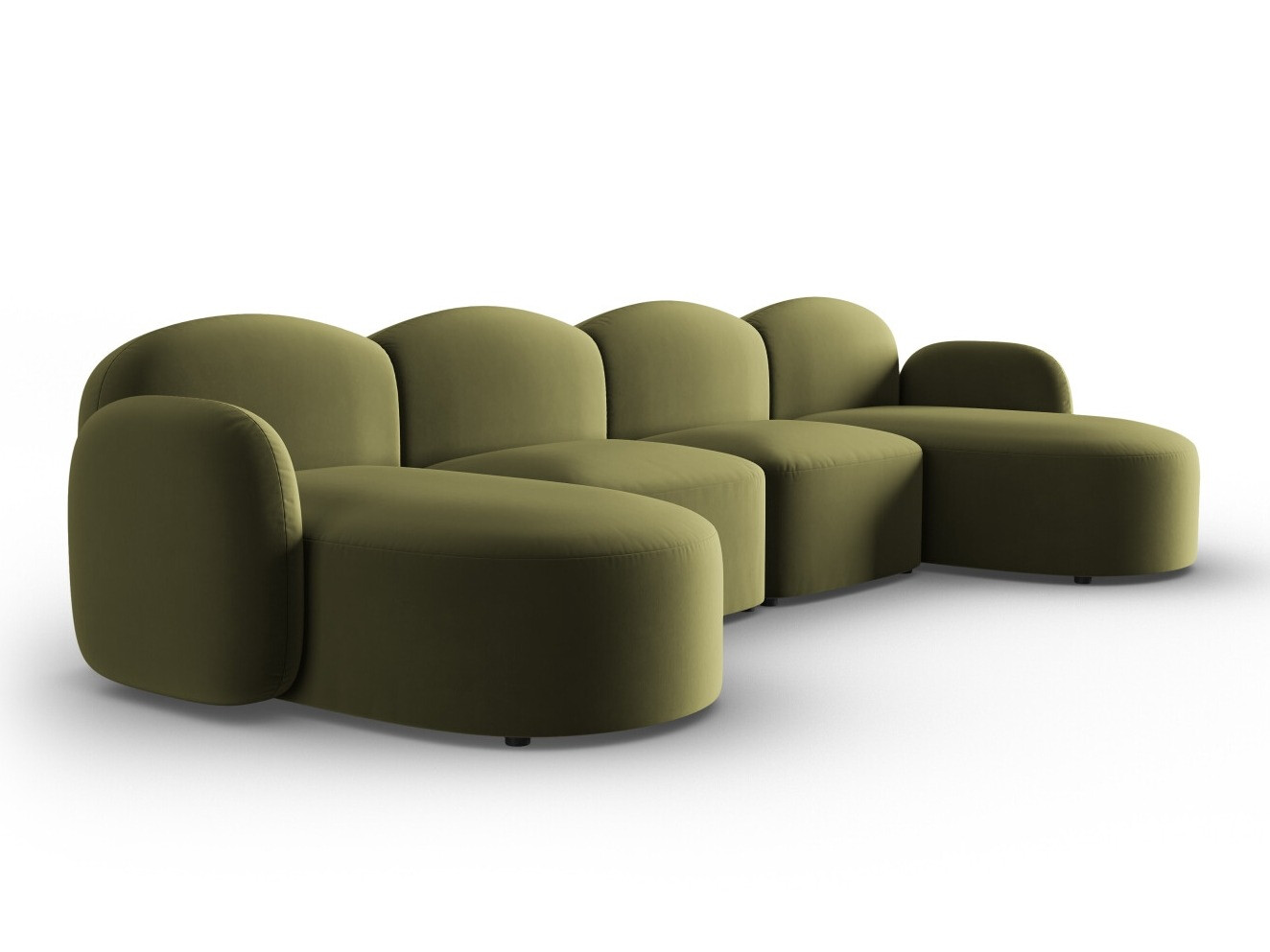 Minkštas kampas Tolmira 105 (Casino Šviesi žalia)