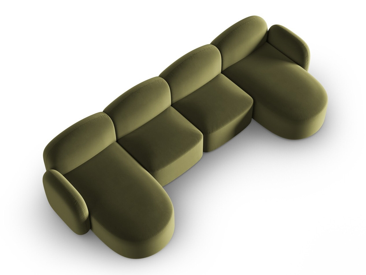 Minkštas kampas Tolmira 105 (Casino Šviesi žalia)