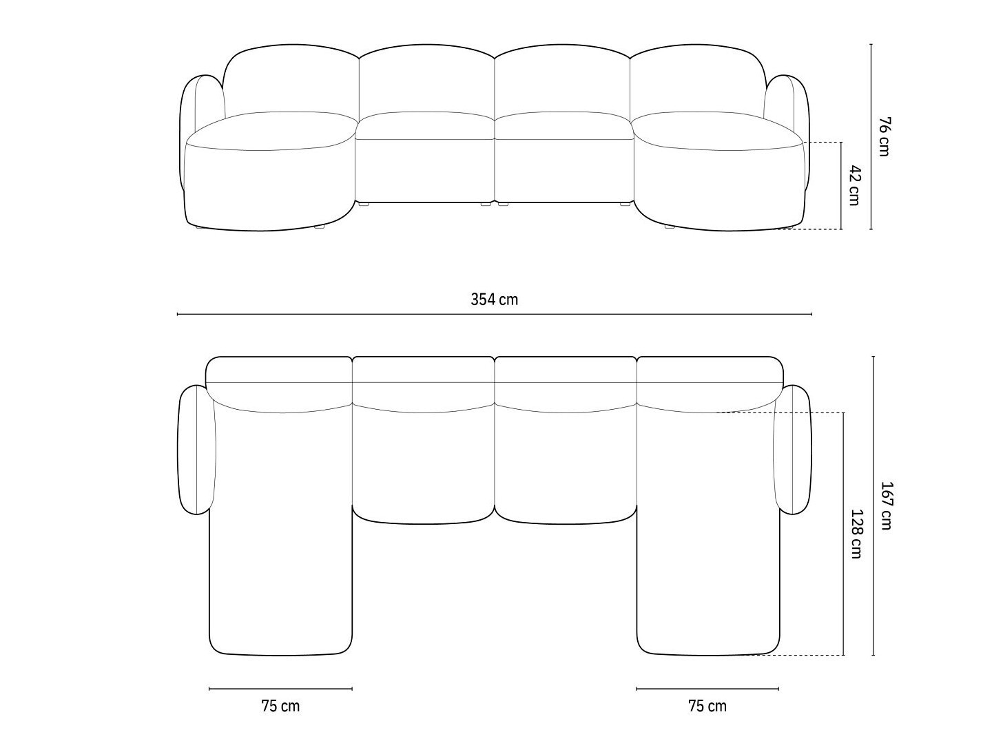 Minkštas kampas Tolmira 105 (Legacy 20)