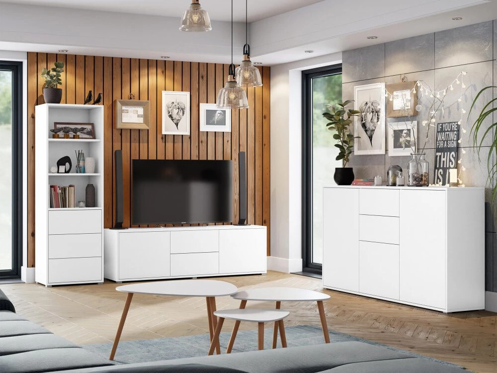 TV staliukas Comfivo Tutela (Balta)