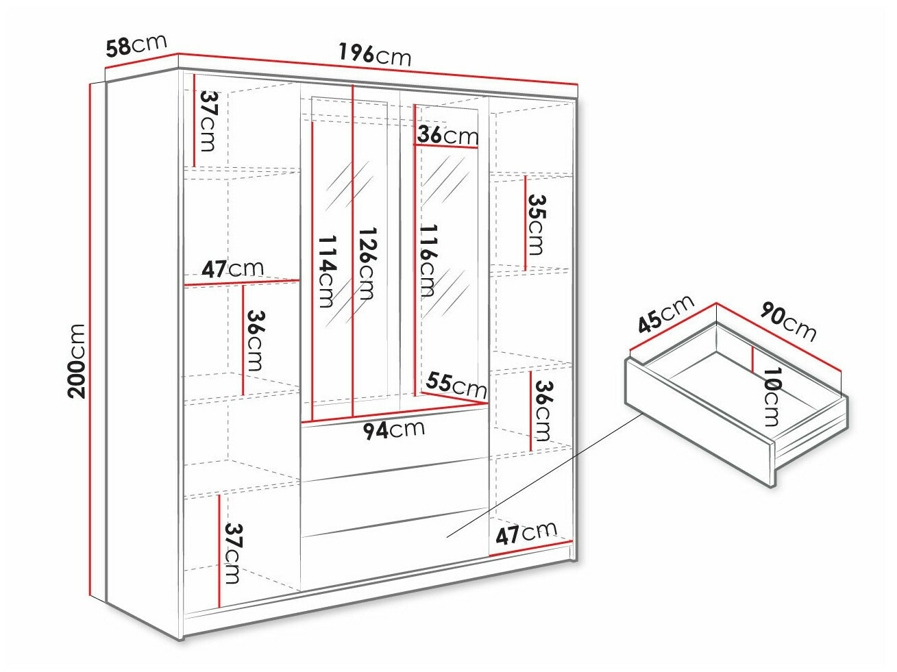Spinta Honolulu 251 (Balta)