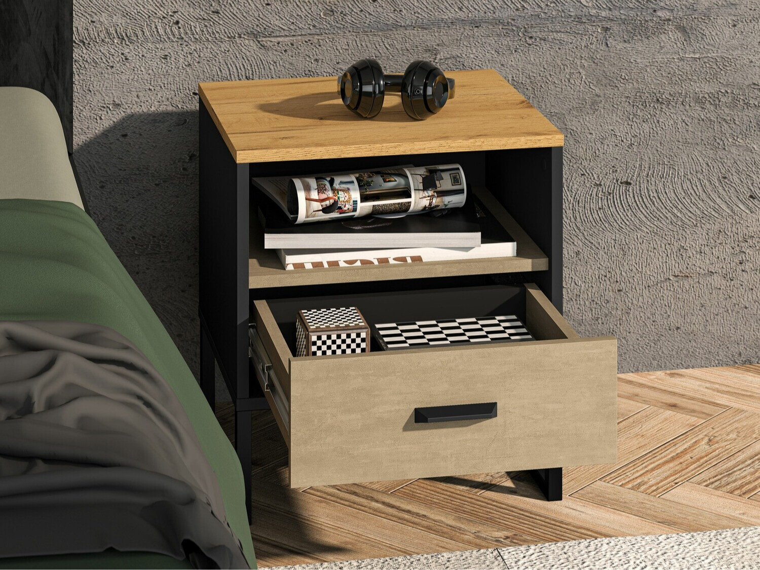 Naktinis staliukas Tortiva 107