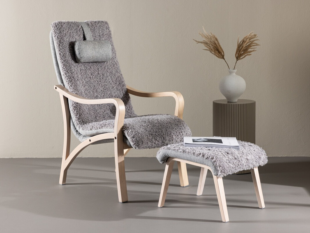 Fotelis Dallas 4495 (Šviesi pilka)