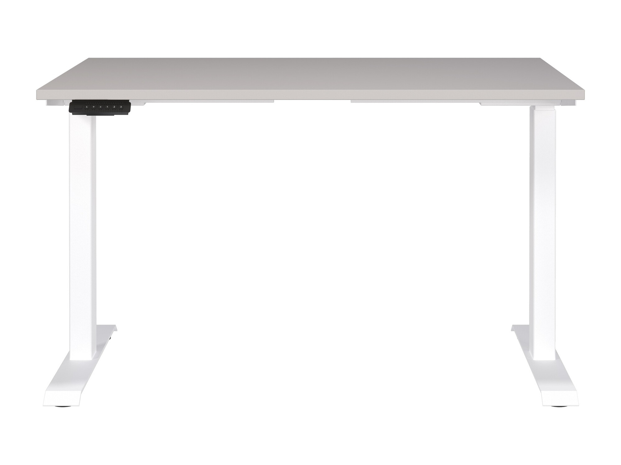Reguliuojamo aukščio darbo stalas Sacramento 417 (Pilka + Balta)